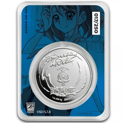 NIUE 2 Dollars Argent 1 Once Yu-Gi-Oh Zuzu Boyle 2024 TEP ⏰