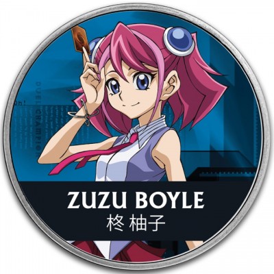 NIUE 2 Dollars Argent 1 Once Yu-Gi-Oh Zuzu Boyle 2024 TEP ⏰