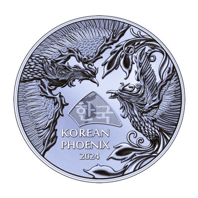 CORÉE DU SUD Médaille Argent 1 Once Phoenix 2024