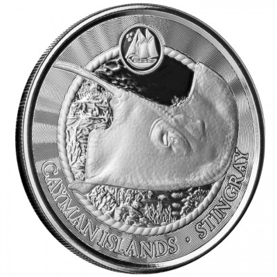 ILES CAIMANS 1 Dollar...