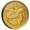 ILES CAIMANS 2 Dollars Or 1/10 Once Tortue Caouanne 2024 ⏰