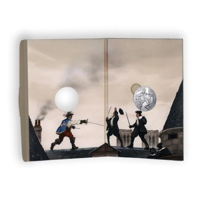 FRANCE Alexandre Dumas 10 Euro Argent les Trois Mousquetaires d'Artagnan 2024 ⏰