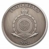 NIUE 2 Dollars Argent 1 Once Antique Mythologie Grecque Theseus 2024 ⏰