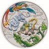 AUSTRALIE 1 Dollar Argent Couleur 1 Once Mythes et légendes les 4 Guardiens Lan 2024 ⏰