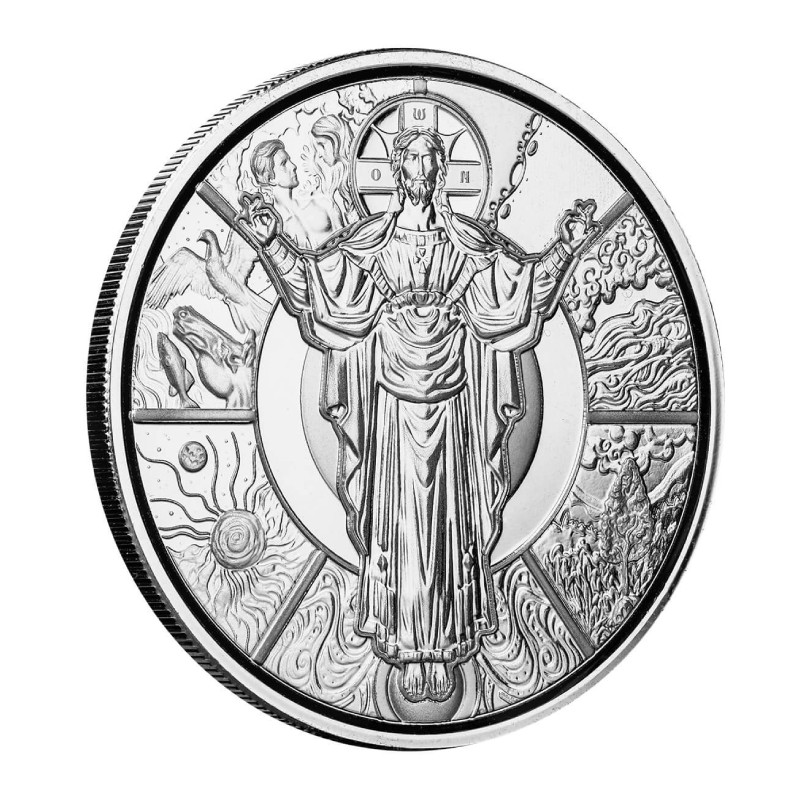 SAMOA 2 Dollars Argent 1 Once le Créateur 2024