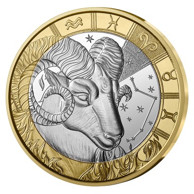 FRANCE Astrologie 5 Euro Bélier 2025
