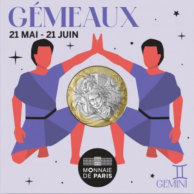 FRANCE Astrologie 5 Euro Gémeaux 2025
