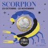 FRANCE Astrologie 5 Euro Argent Scorpion 2025 ⏰