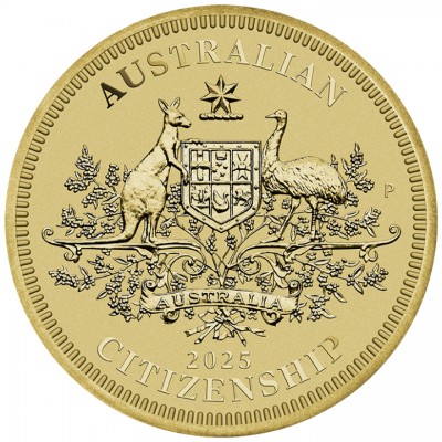 AUSTRALIE 1 Dollar Citoyenneté Australienne 2025 ⏰