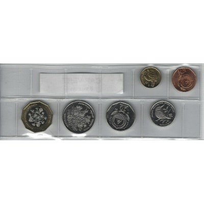 Cap Vert série de 6 pièces de monnaie