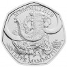 GRANDE BRETAGNE 50 Pence Mammouth des Steppes 2024 ⏰