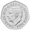 GRANDE BRETAGNE 50 Pence Mammouth des Steppes 2024 ⏰