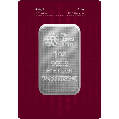 Lingot Royal Mint / Germania Mint Argent 1 Once Dieux nordiques - Odin⏰