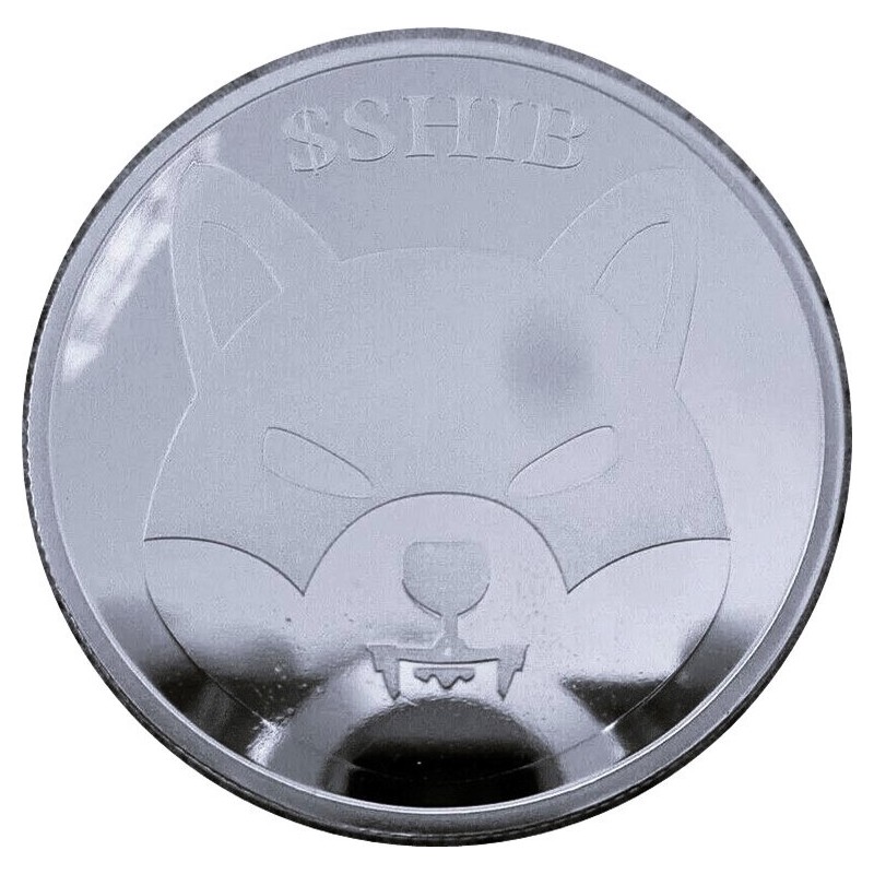 Médaille Argent 1 Once SHIBA INU - Bitpay ⏰