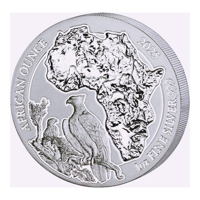 RWANDA 50 RWF Argent...