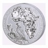RWANDA 50 RWF Argent 999/1000 1 Once Aigle Martial 2025