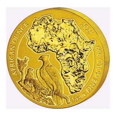 RWANDA 100 RWF Or 1/12 Once...