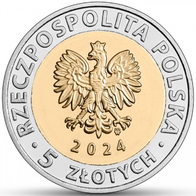 POLOGNE 5 Zloty Château de Lancut 2024
