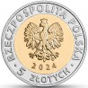POLOGNE 5 Zloty Château de Lancut 2024