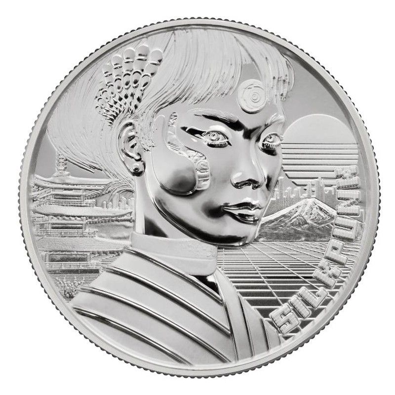 CAMEROUN 500 Francs Argent 1 Once Univers Punk 2024 ⏰