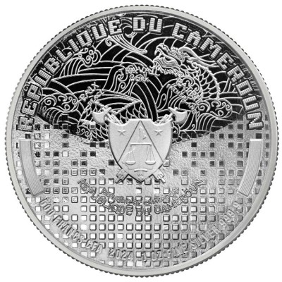CAMEROUN 500 Francs Argent 1 Once Univers Punk 2024 ⏰