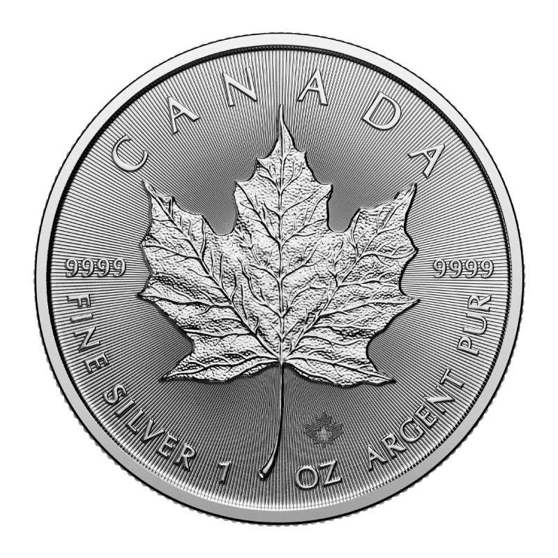 CANADA 5 Dollars Argent 1 Once Maple Leaf 2025 ⏰
