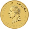AUSTRALIE 15 dollars Or 1/10 once Kangourou 2025 ⏰