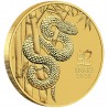 AUSTRALIE 5 Dollars Or 1/20 Once Année du Serpent 2025 ⏰