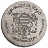 TCHAD 3 000 Francs Argent 5 Onces Antique Amenhotep IV 2023 ⏰