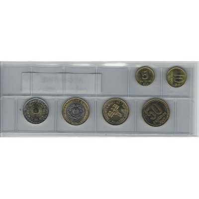Argentine série de 6 pièces de monnaie