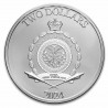 NIUE 2 Dollars Argent les Vacances de Mickey et Minnie 2024 ⏰