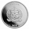 SAMOA 5 Dollars Argent Monopoly 2024 ⏰