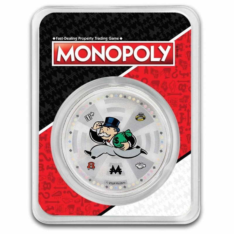 SAMOA 5 Dollars 1 Once Argent Monopoly 2024  TEP⏰