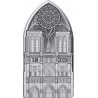FRANCE 10 Euro Argent BE Notre-Dame de Paris 2024