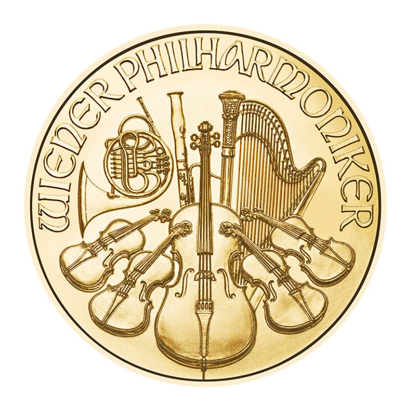 AUTRICHE 10 Euro Or 1/10 Once Philarmonique 2025 ⏰