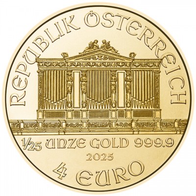 AUTRICHE 4 Euro Or 1/25...
