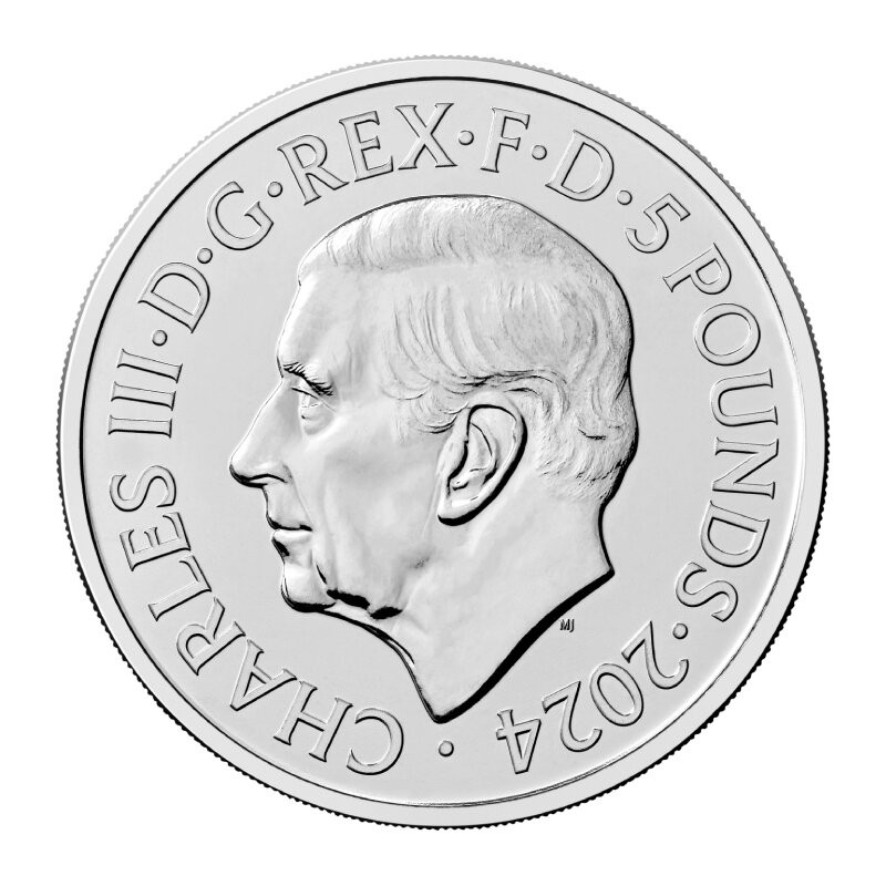 Billet De 5 Livres Grande-Bretagne 2023 (2024) – Roi Charles III – Neuf UNC