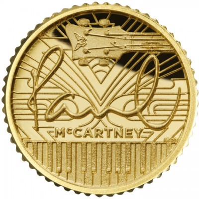 GRANDE BRETAGNE 50 Pence Or 1/40 Once Paul McCartney 2024