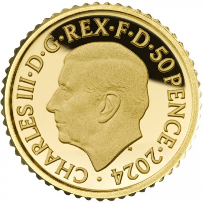 GRANDE BRETAGNE 50 Pence Or 1/40 Once Paul McCartney 2024