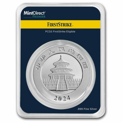 CHINE 10 Yuan Argent 30 grammes Panda 2024 1ère Frappe