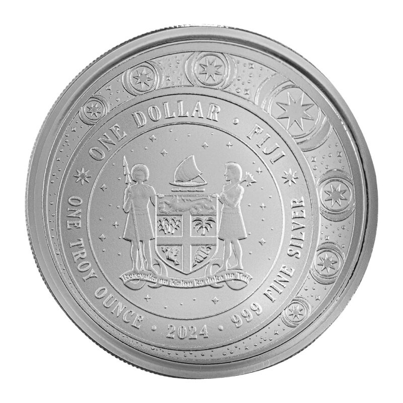 FIDJI 1 Dollar Argent 1 Once Licorne 2024
