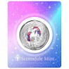 FIDJI 1 Dollar Argent 1 Once Blossom Licorne 2024