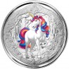 FIDJI 1 Dollar Argent 1 Once Blossom Licorne 2024