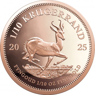 AFRIQUE DU SUD Or 1/10 Once...