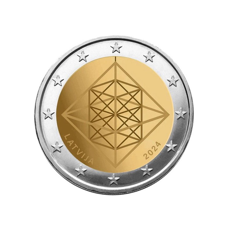LETTONIE 2 Euro Himmeli 2024