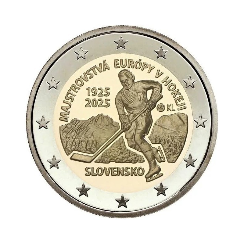 SLOVAQUIE 2 Euro 100 Ans 1er Tournoi Hockey sur Glace 2025 ⏰