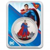 SAMOA 5 Dollars Argent 1Once Superman Couleur 2024 ⏰