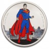 SAMOA 5 Dollars Argent 1Once Superman Couleur 2024