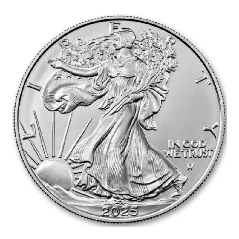 ETATS-UNIS 1 Dollar Argent 1 Once SILVER EAGLE 2025 ⏰