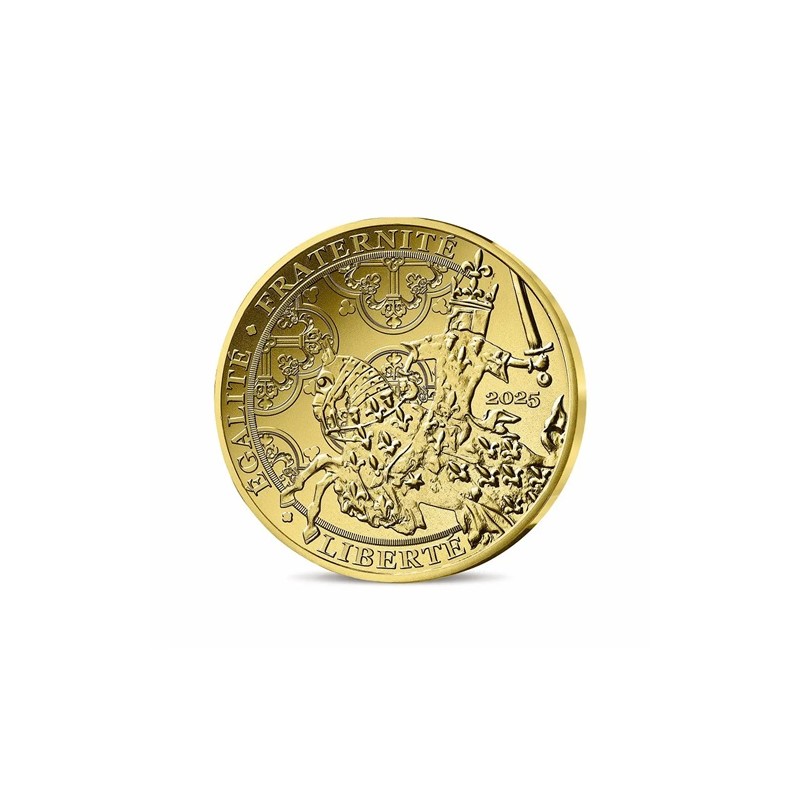 FRANCE 250 Euro Or Franc à Cheval 2025 UNC ⏰
